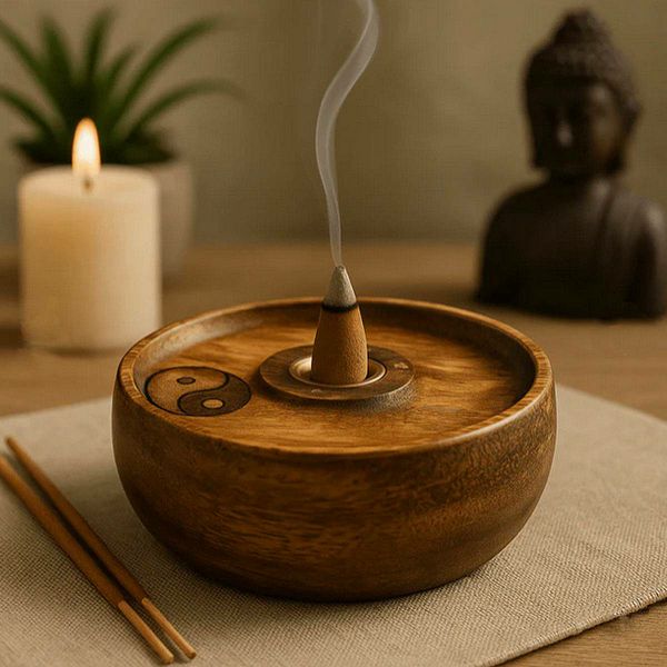 Držač za štapiće i čunjiće Ying & Yang 