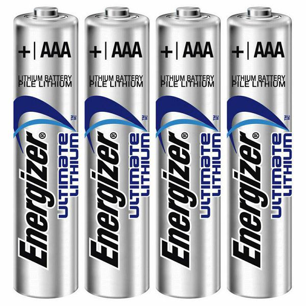 Energizer x4 Ultimate Lithium Micro AAA