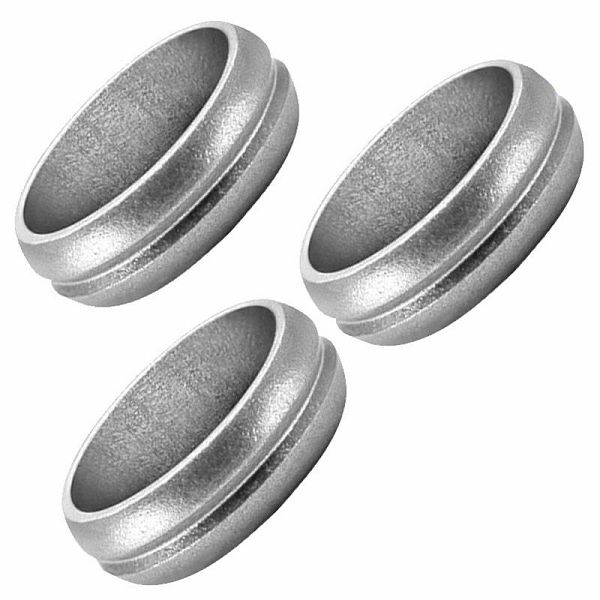 F-Lock Rings Aluminium Silver
