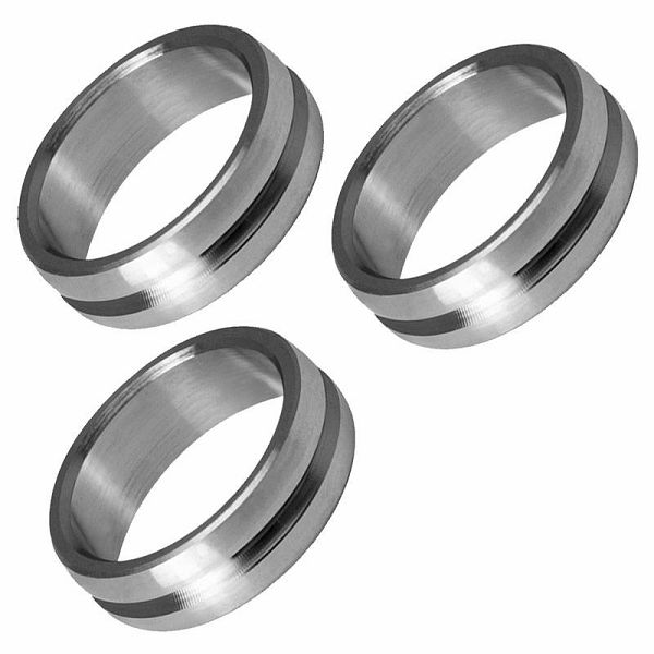 F-Lock Rings Titanium Silver
