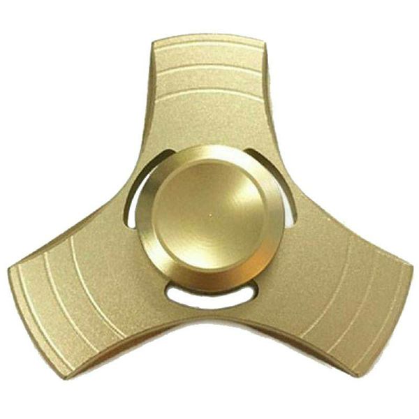 Fidget Spinner Tri-Metal Gold