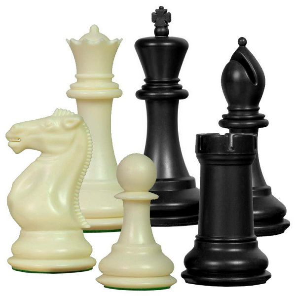 Figure Staunton Plastic KH 98 mm & 2xQ