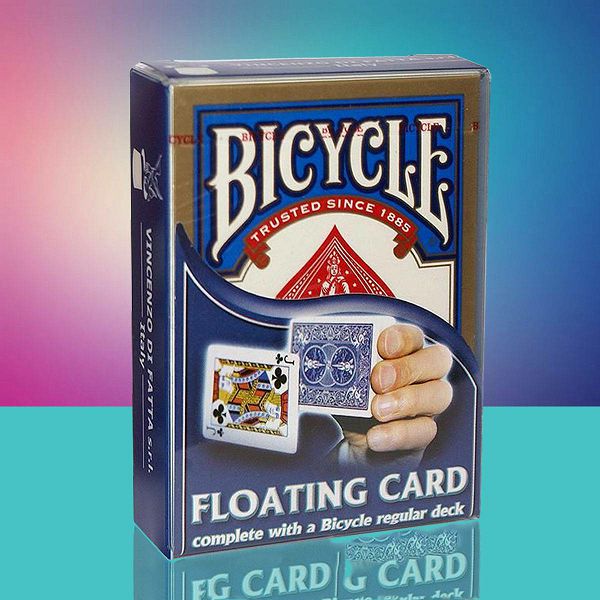 Floating Card & Bicycle Deck Blue