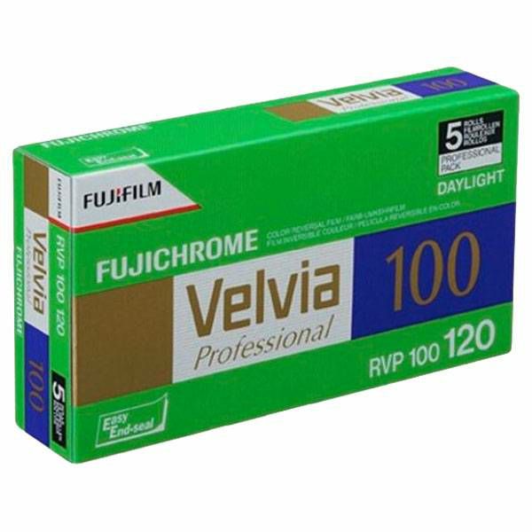 Fujifilm x5 Velvia 100 120 New
