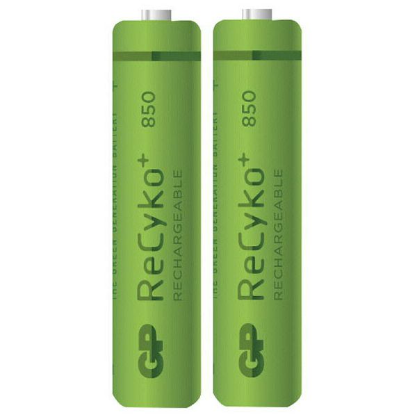 GP ReCyko+ NiMH x2 AAA 850 mAh