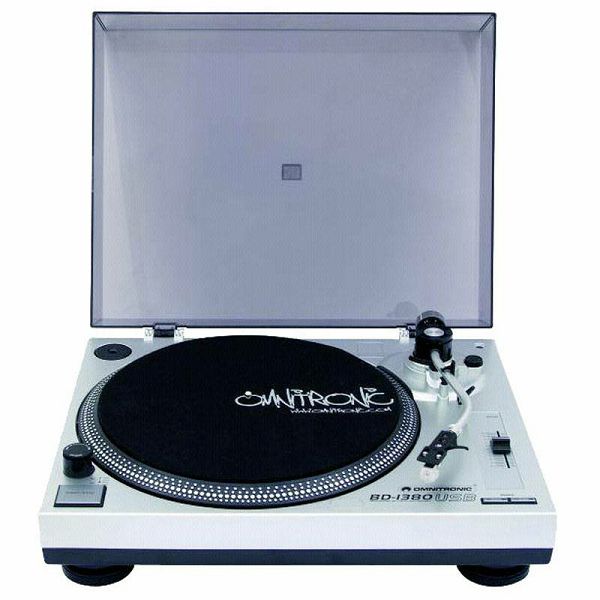 Gramofon Omnitronic BD-1380 silver