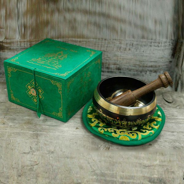 Green Tara Singing Bowl Set