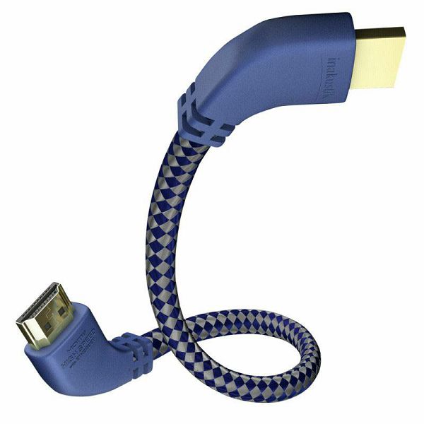 HDMI in-akustik Premium 2 m 90° Ethernet
