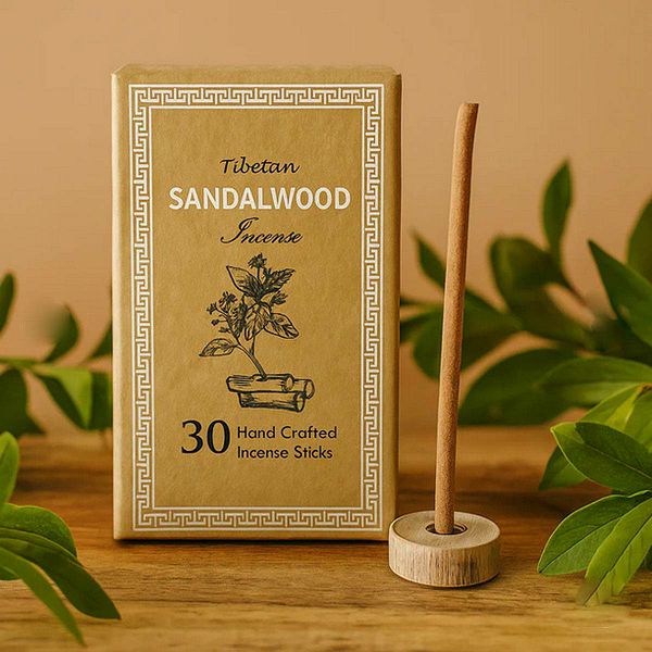 Himalajski Sughandit Dhoop Set - Sandalovina