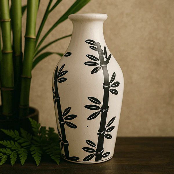 Keramička vaza Bamboo Natural