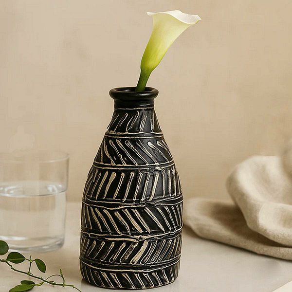 Keramička vaza Greek Taper Chocolate 