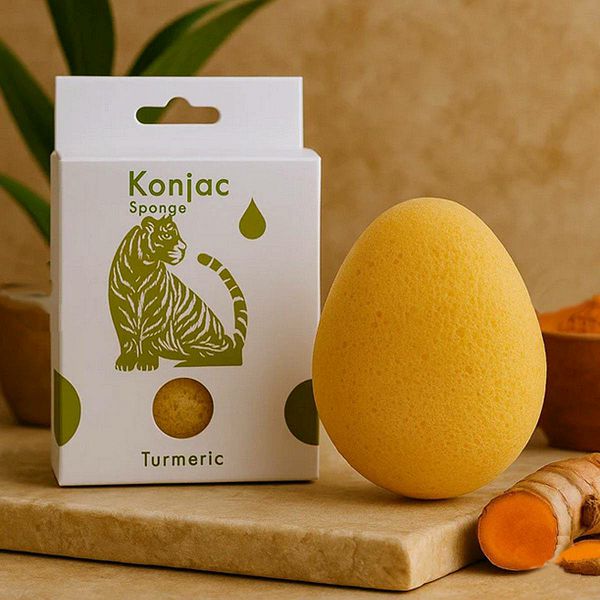 Konjac spužva za lice - Turmeric