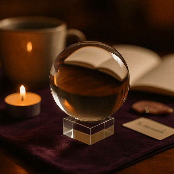 Kristalna kugla 80 mm