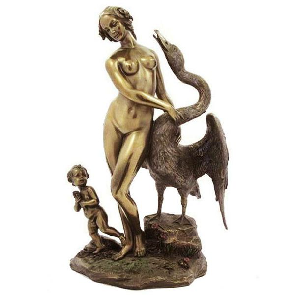Leda i Labud Leonardo da Vinci 26 cm