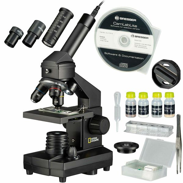 Mikroskop National Geographic Set 40x-1024x USB