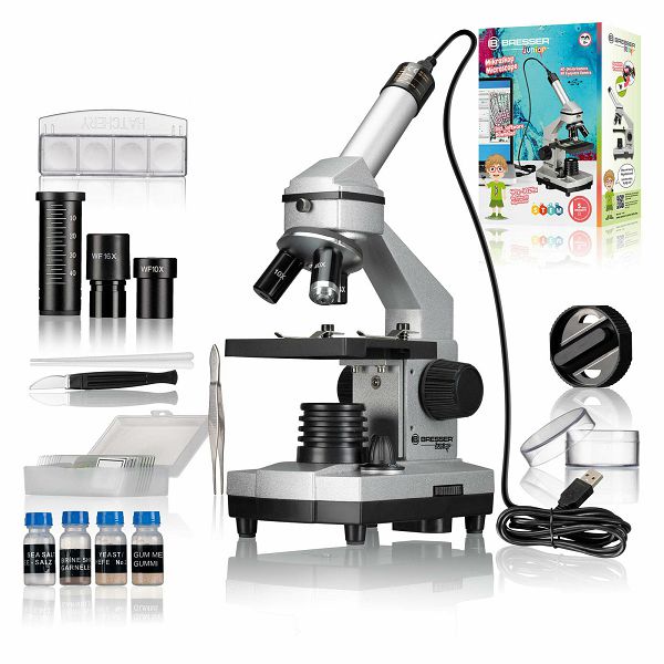 Mikroskop Set Biolux DE 40x-1024x USB