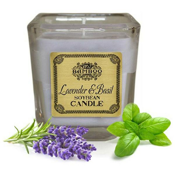 Mirisna svijeća Lavanda & Bosiljak 160 g