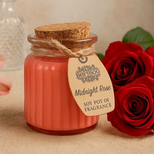 Mirisna svijeća - Ponoćna Ruža 60 g