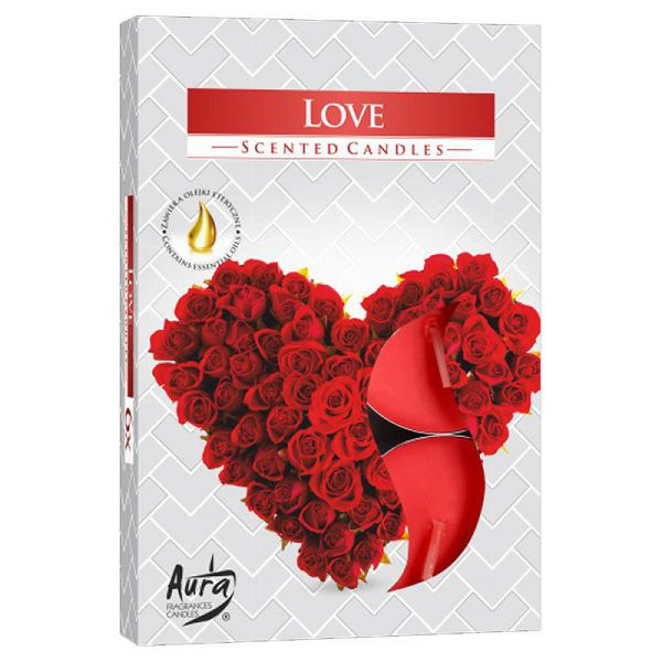 Mirisne svijeće lučice - Love x6