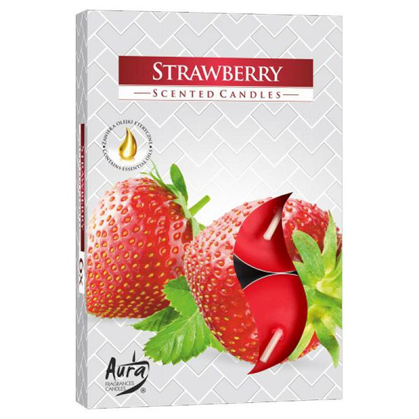 Mirisne svijeće lučice - Strawberry x6