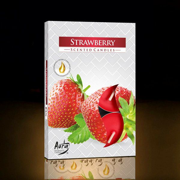 Mirisne svijeće lučice - Strawberry x6