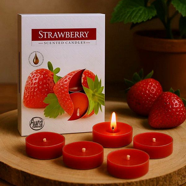 Mirisne svijeće lučice - Jagoda x6