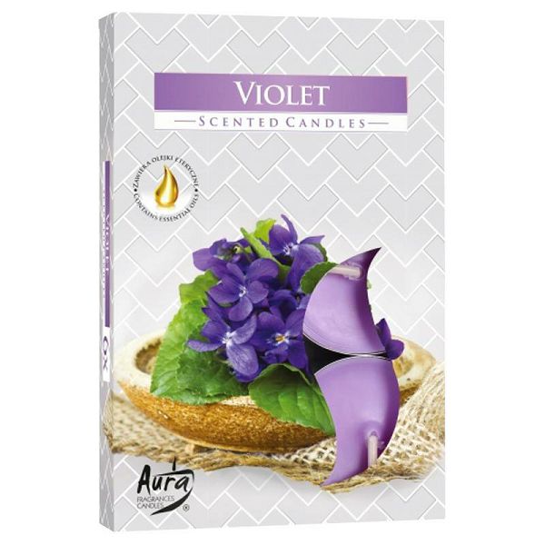 Mirisne svijeće lučice - Violet x6