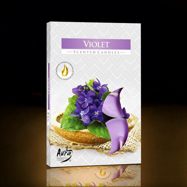 Mirisne svijeće lučice - Violet x6