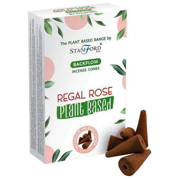 Mirisni čunjići Plant Based Backflow Regal Rose