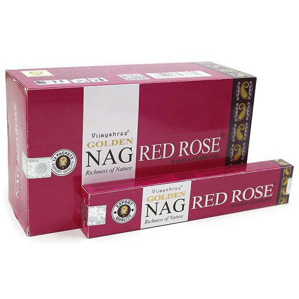 Mirisni štapići Golden Nag Red Rose