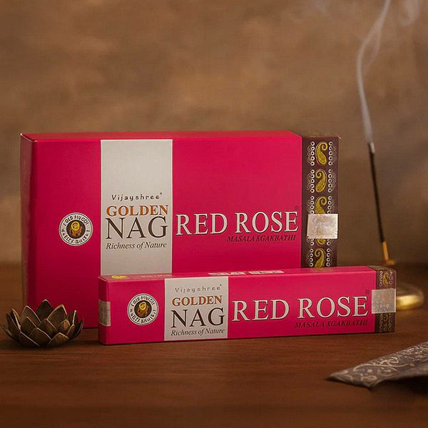 Mirisni štapići Golden Nag Red Rose