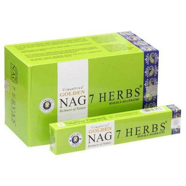 Mirisni štapići Golden Nag Seven Herbs