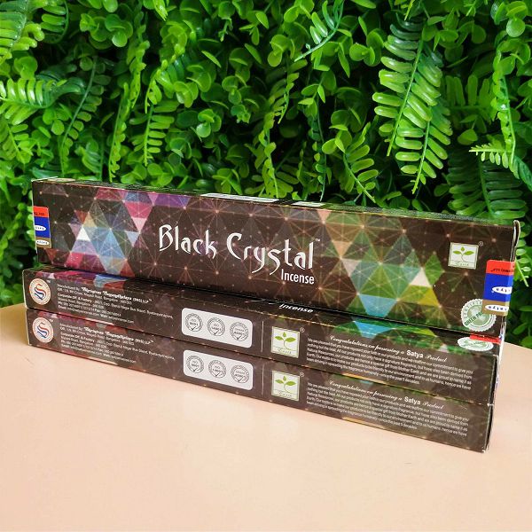 Mirisni štapići Satya Black Crystal 15 g