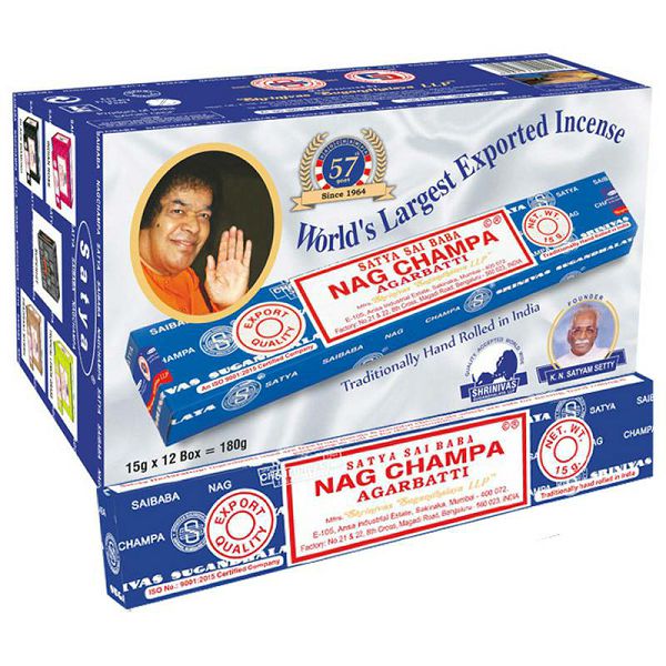 Mirisni štapići Satya Nag Champa 15 g