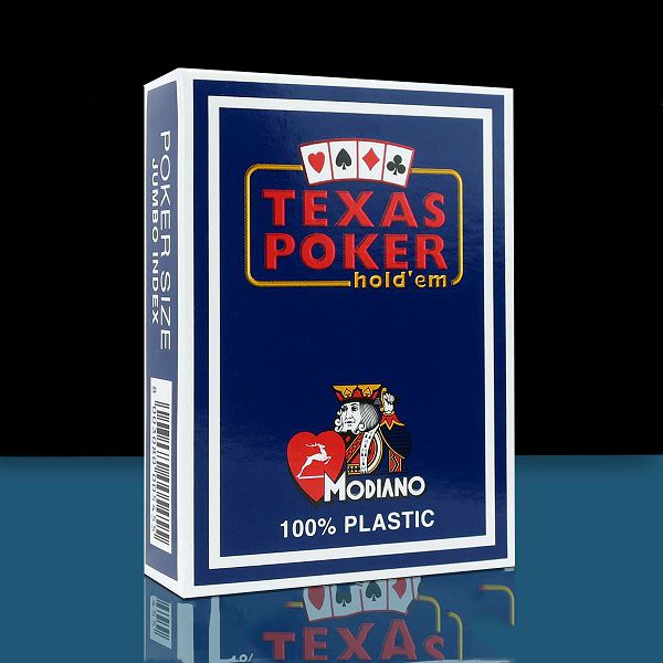 Modiano Texas Poker Blue