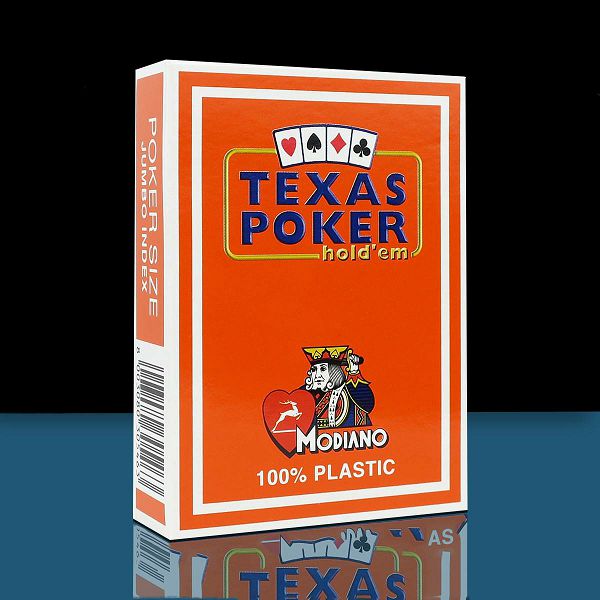 Modiano Texas Poker Orange x24 