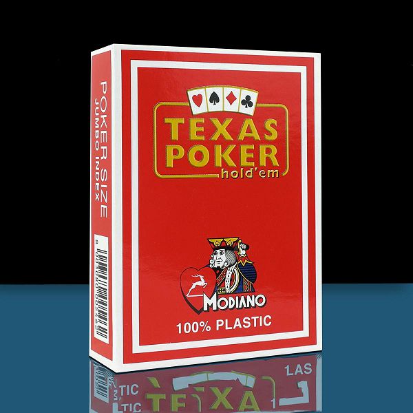 Modiano Texas Poker Red