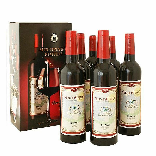 Multiplying Wine Bottles x6 Professional 