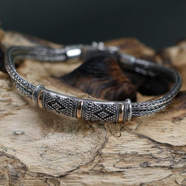 Narukvica Silver & Gold - Unisex Single