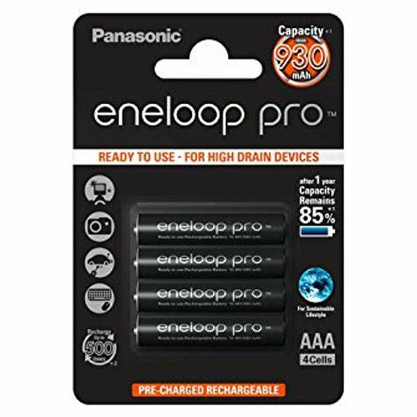 Panasonic Eneloop Pro Micro x4 AAA 930 mAh