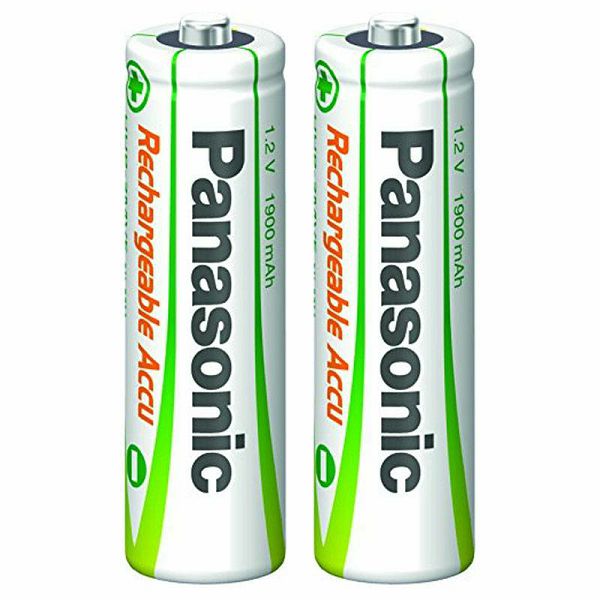 Panasonic NiMH x2 AA 1900 mAh Evolta