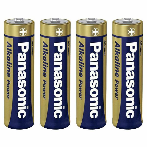 Panasonic x4 Alkaline Power Micro AAA LR03