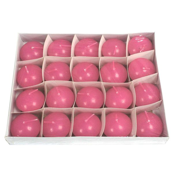 Plutajuće svijeće S Pink x20