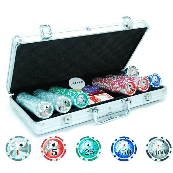 Poker set Royal Flush 300 Laser