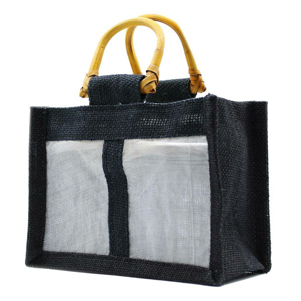 Poklon torba Black 18x10x13 cm