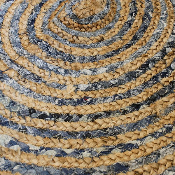 Prostirka Jute & Recycled Denim 120 cm