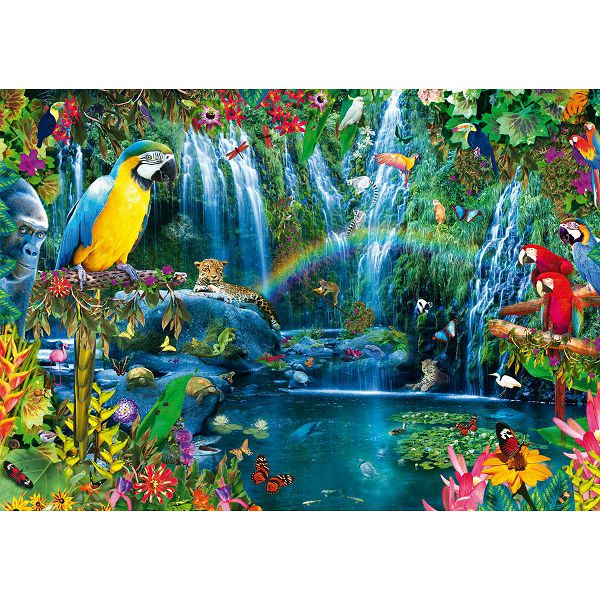 Puzzle Parrot Tropics