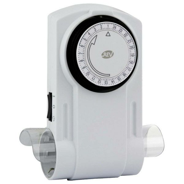 REV Mechanical Timer 2-fold white