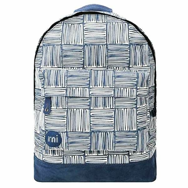 Ruksak Scribble Check Navy