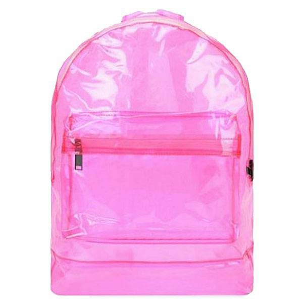 Ruksak Transparent Pink